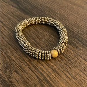 Silver Sisco Berluti bracelet